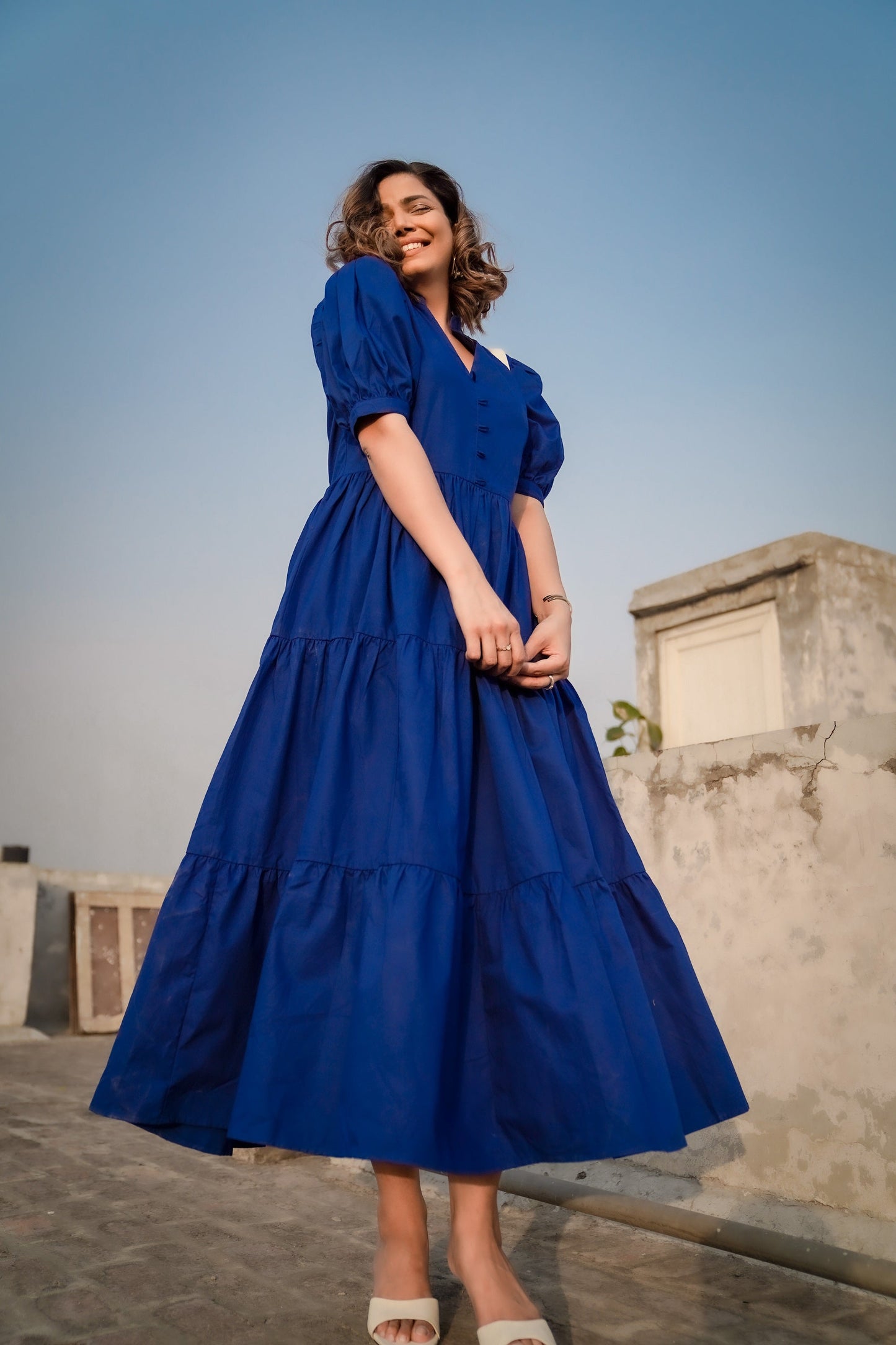 Royal Blue Maxi Dress 