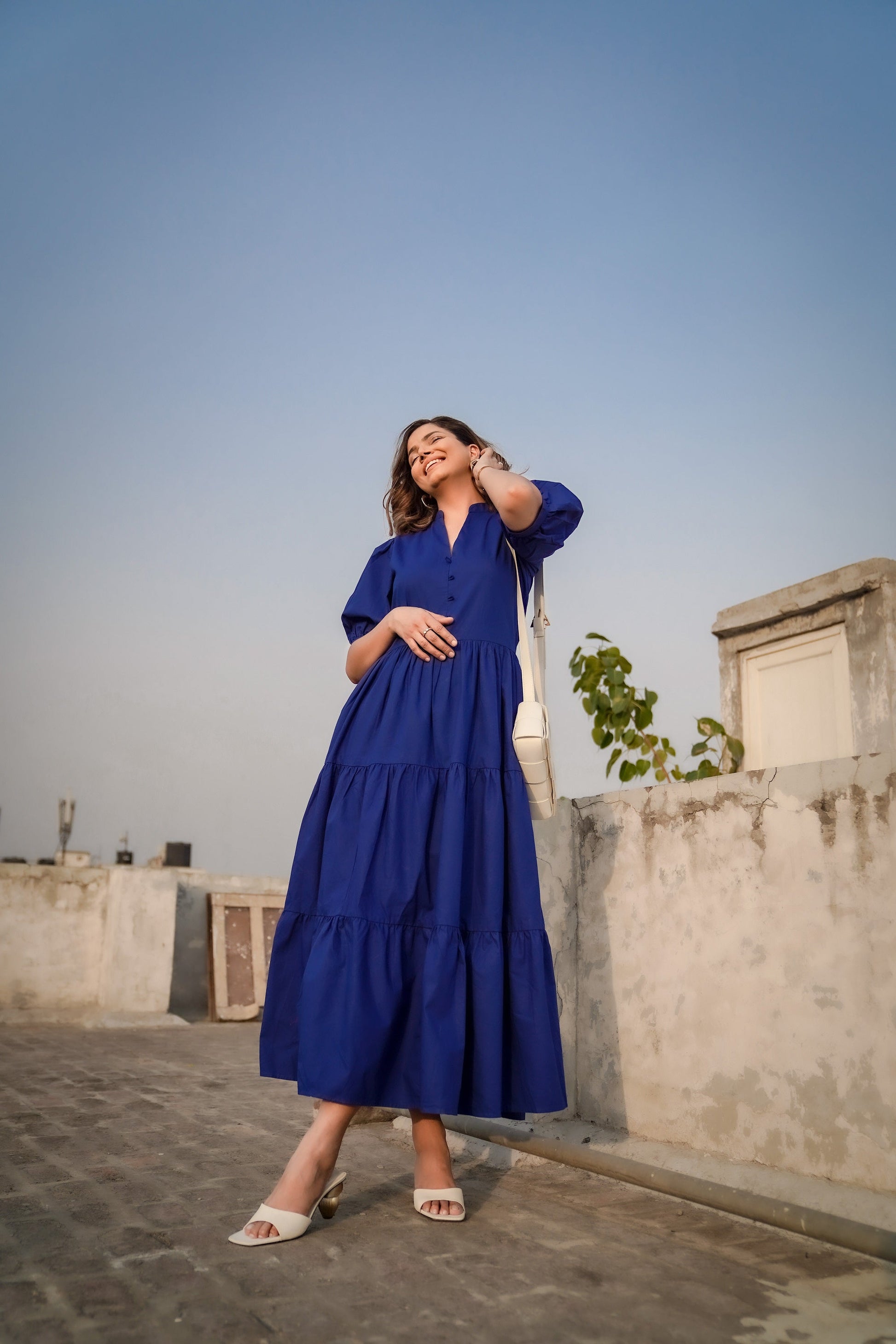 Royal Blue Maxi Dress 