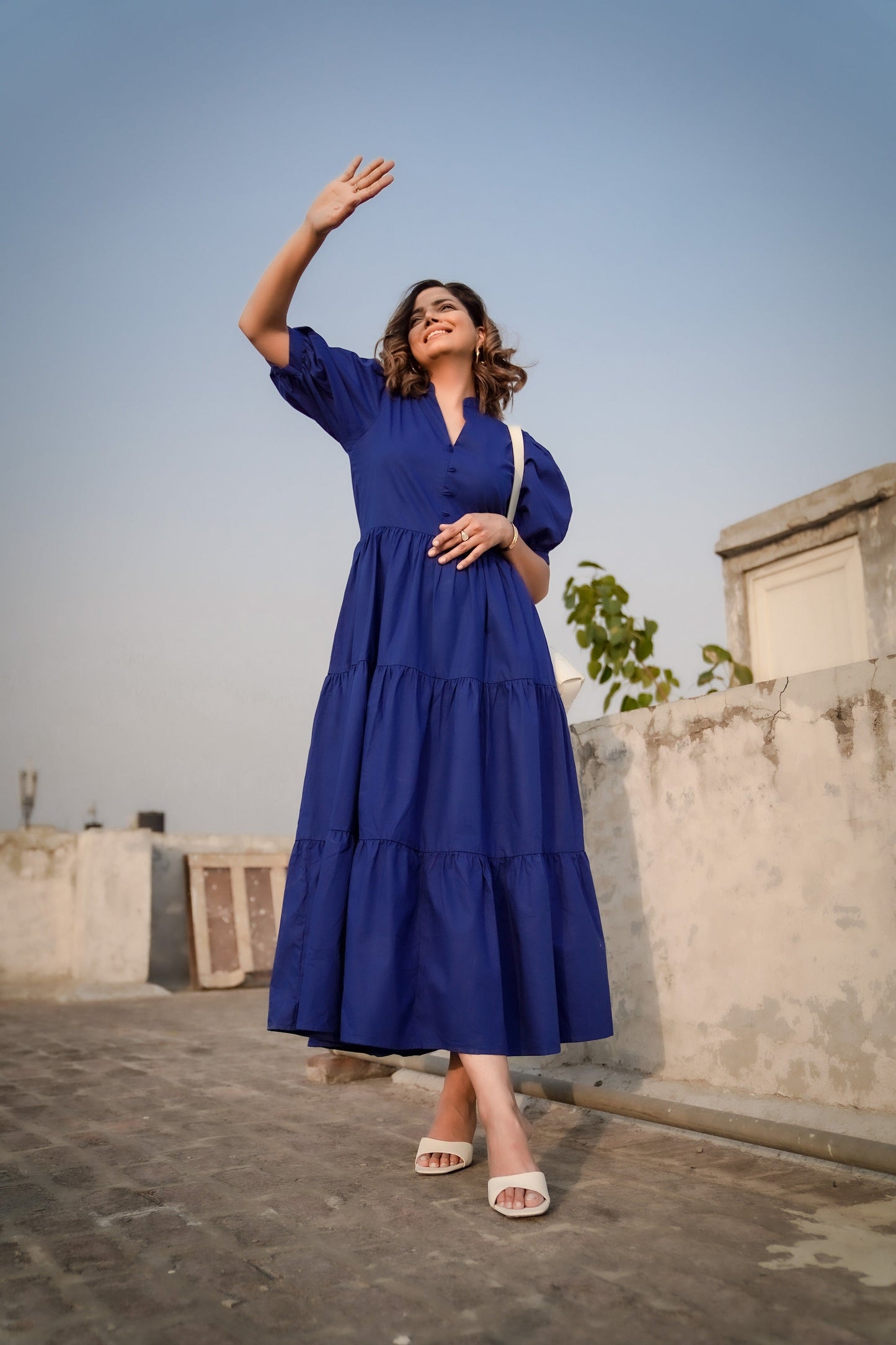 Royal Blue Maxi Dress 