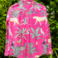 Printed Cotton Shirt Rani Pink Jungle Print