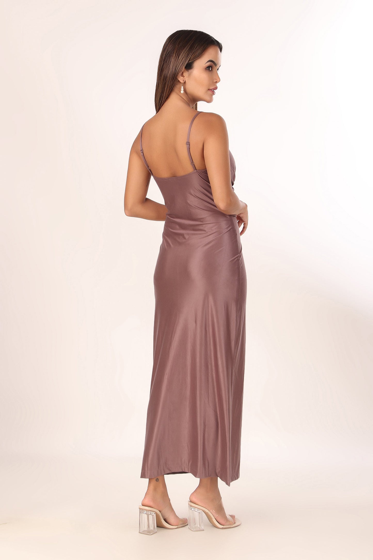 Rose Gold Bodycon Dress 