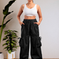 The Parachute Pant Black