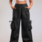 The Parachute Pant Black