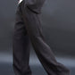 Black Rory Tailored Korean Trouser 