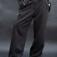 Black Rory Tailored Korean Trouser 