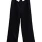 Black Rory Tailored Korean Trouser 