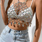 Sequin pendent top 