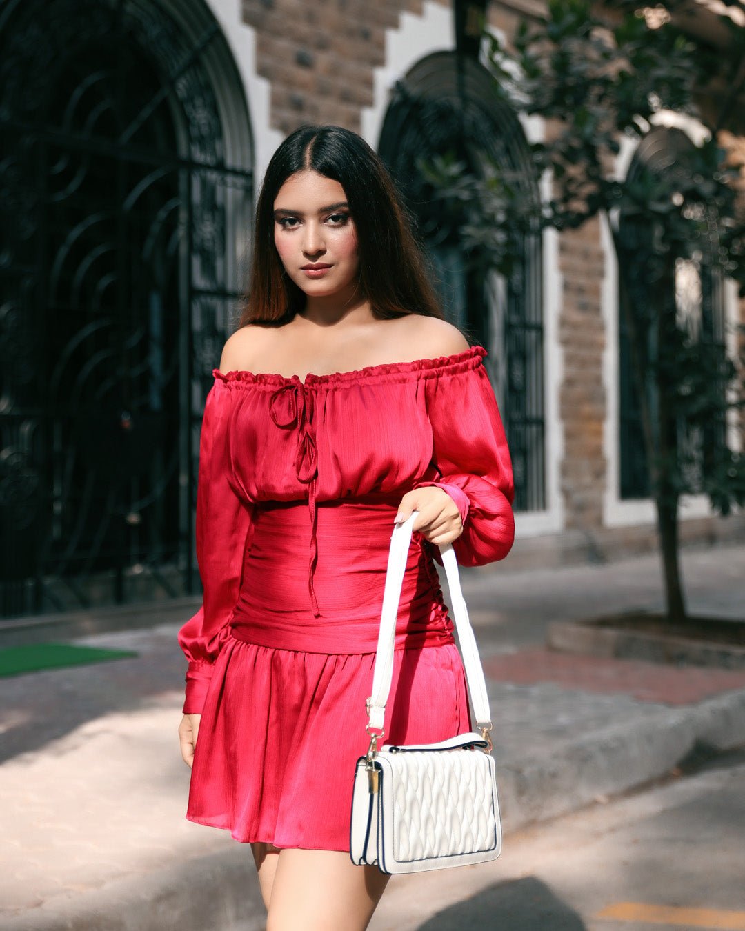 Strawberry mini dress Pink