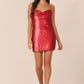 Red Sequin Dress 