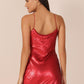 Red Sequin Dress 