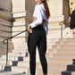 Zendaya Crop Tuxedo Shirt 