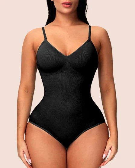 🔥Snatched Bodysuit - Body Shaper✨👗 BLACK