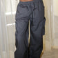 Grey Tactical Cargo Pants 