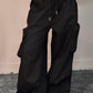 Black Tactical Cargo Pants 