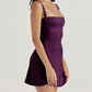 Airina plum dress