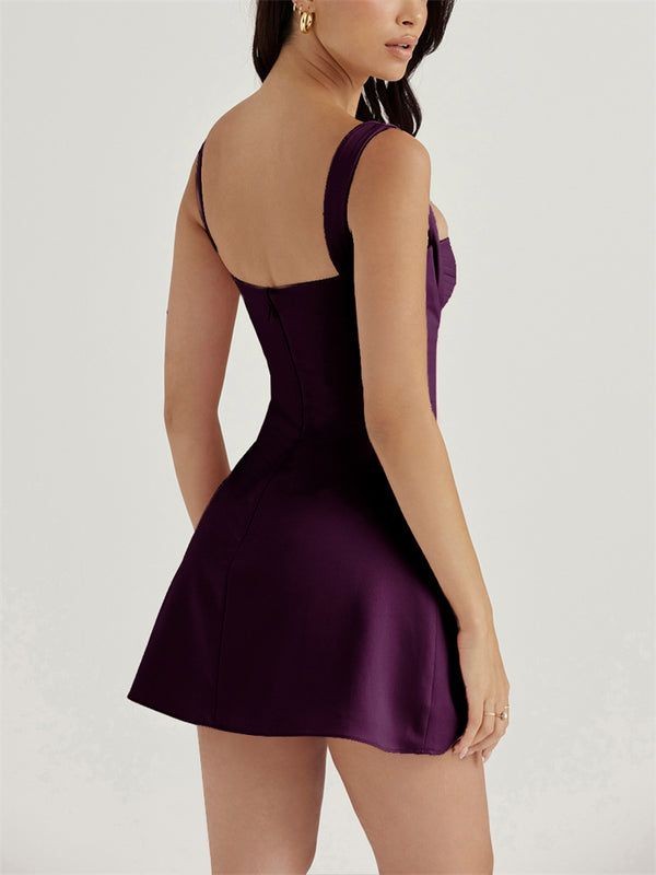 Airina plum dress