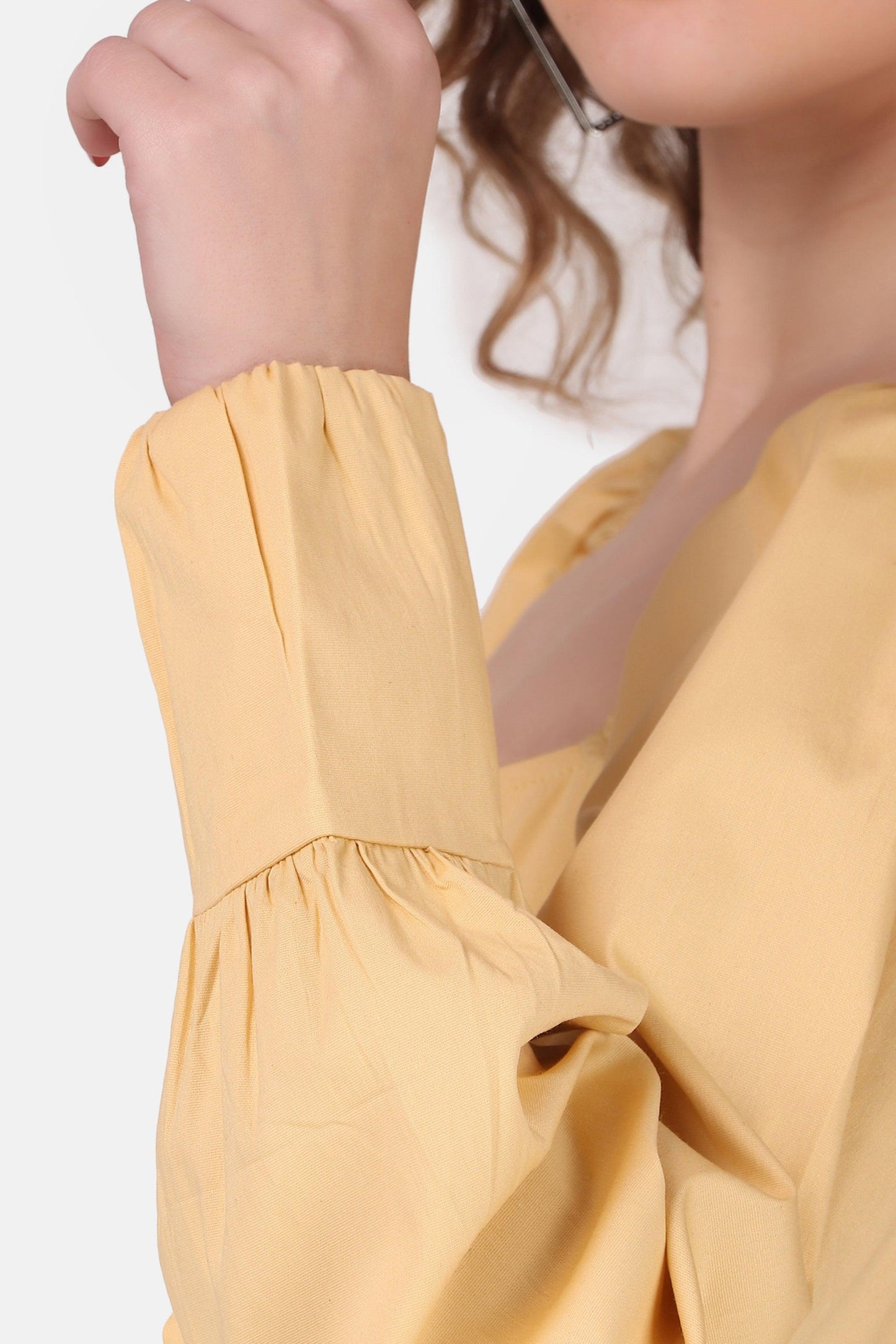 French Style Dress - Lemon