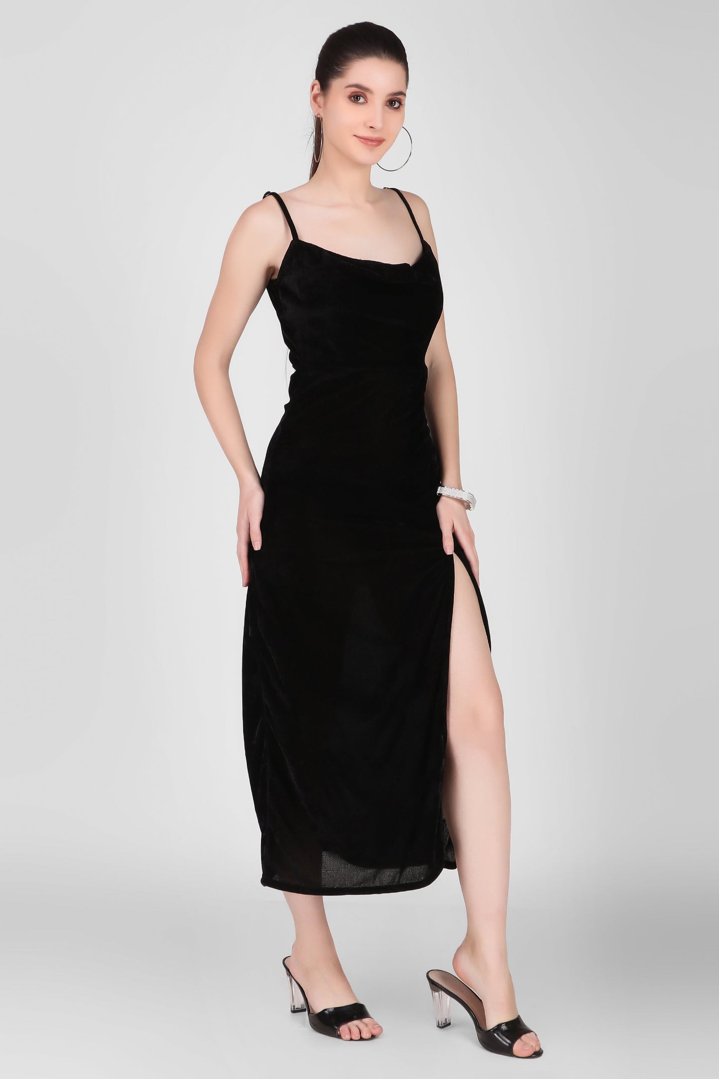 Velvet Dress - Black