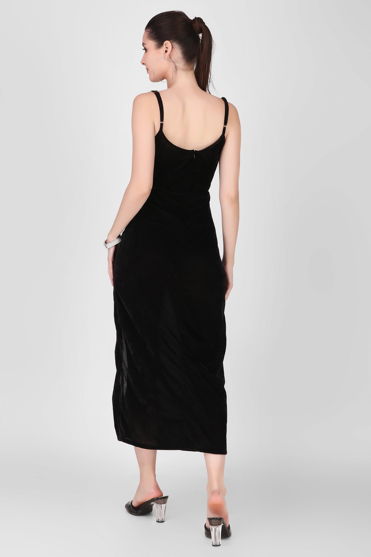 Velvet Dress - Black