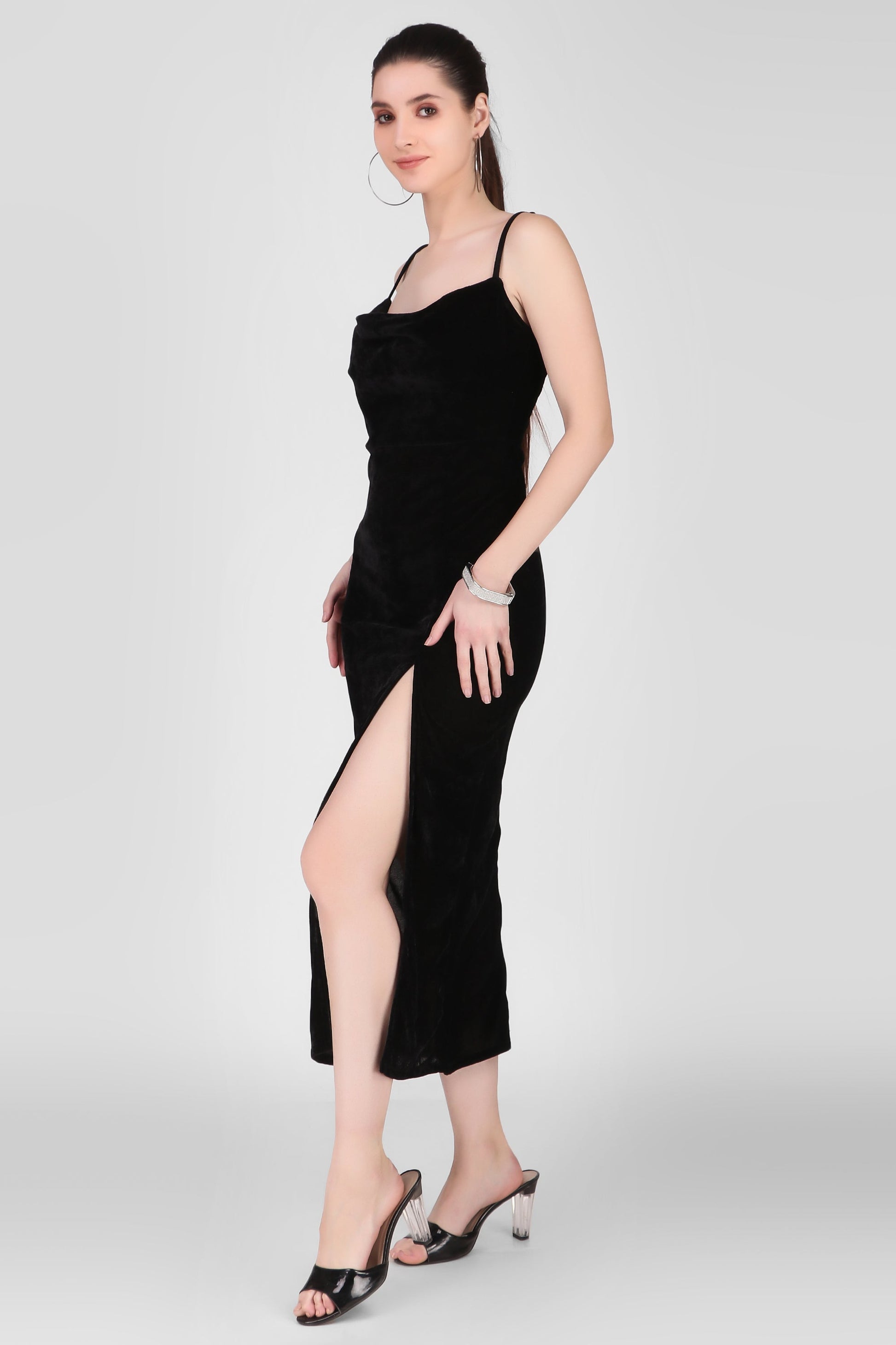 Velvet Dress - Black