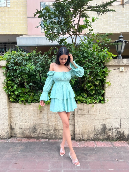 Cindrella Mint Green dress 