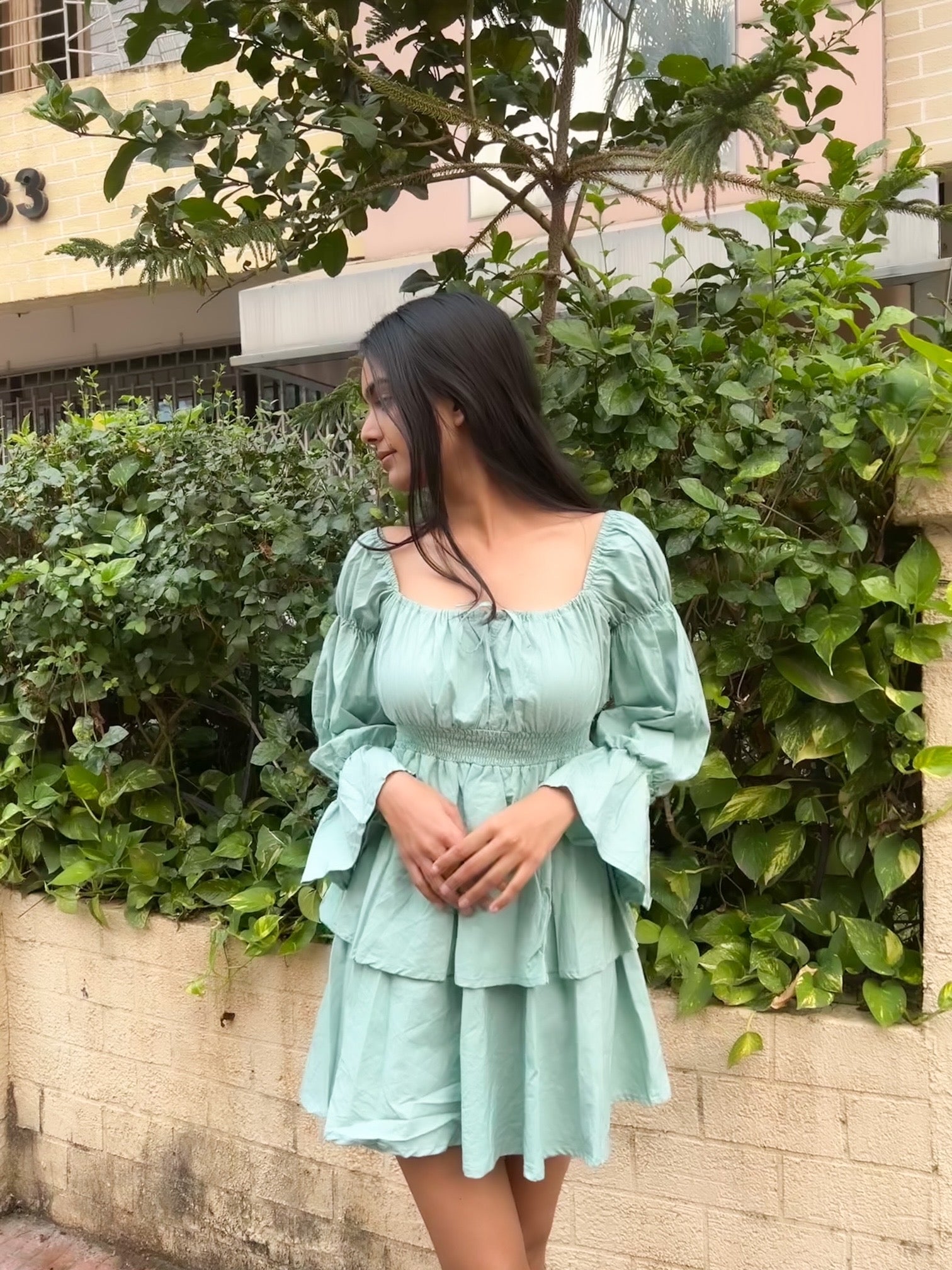 Cindrella Mint Green dress 