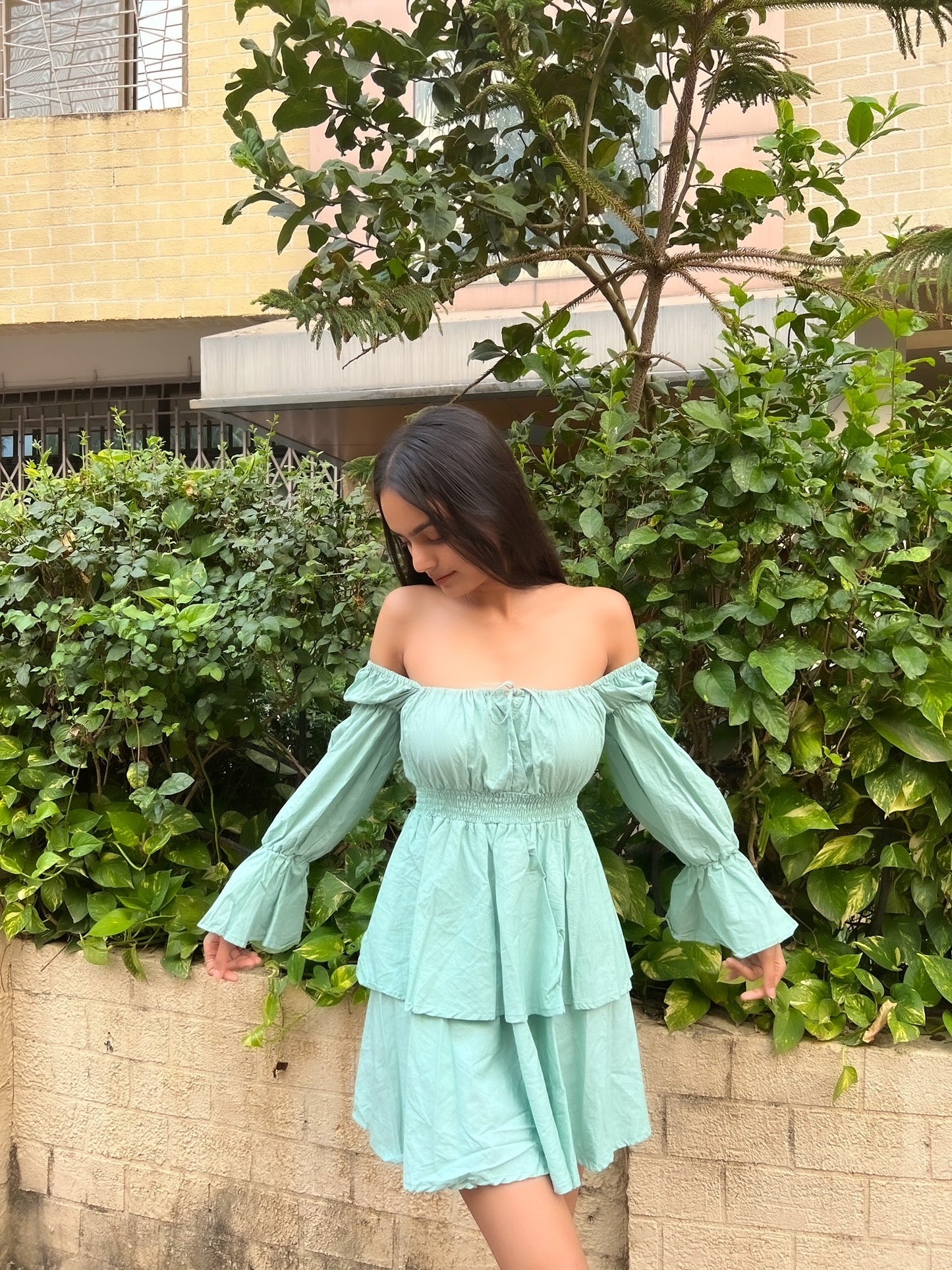 Cindrella Mint Green dress 