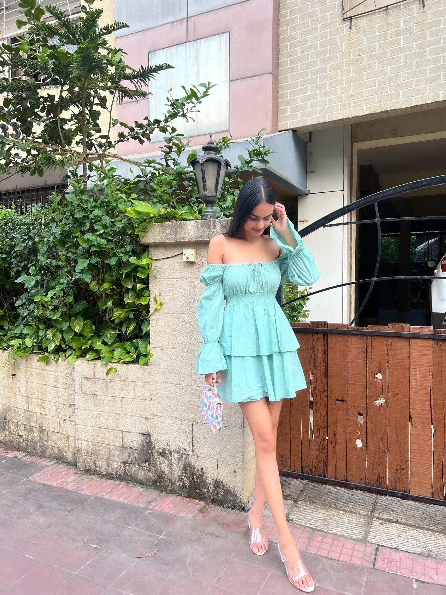 Cindrella Mint Green dress 