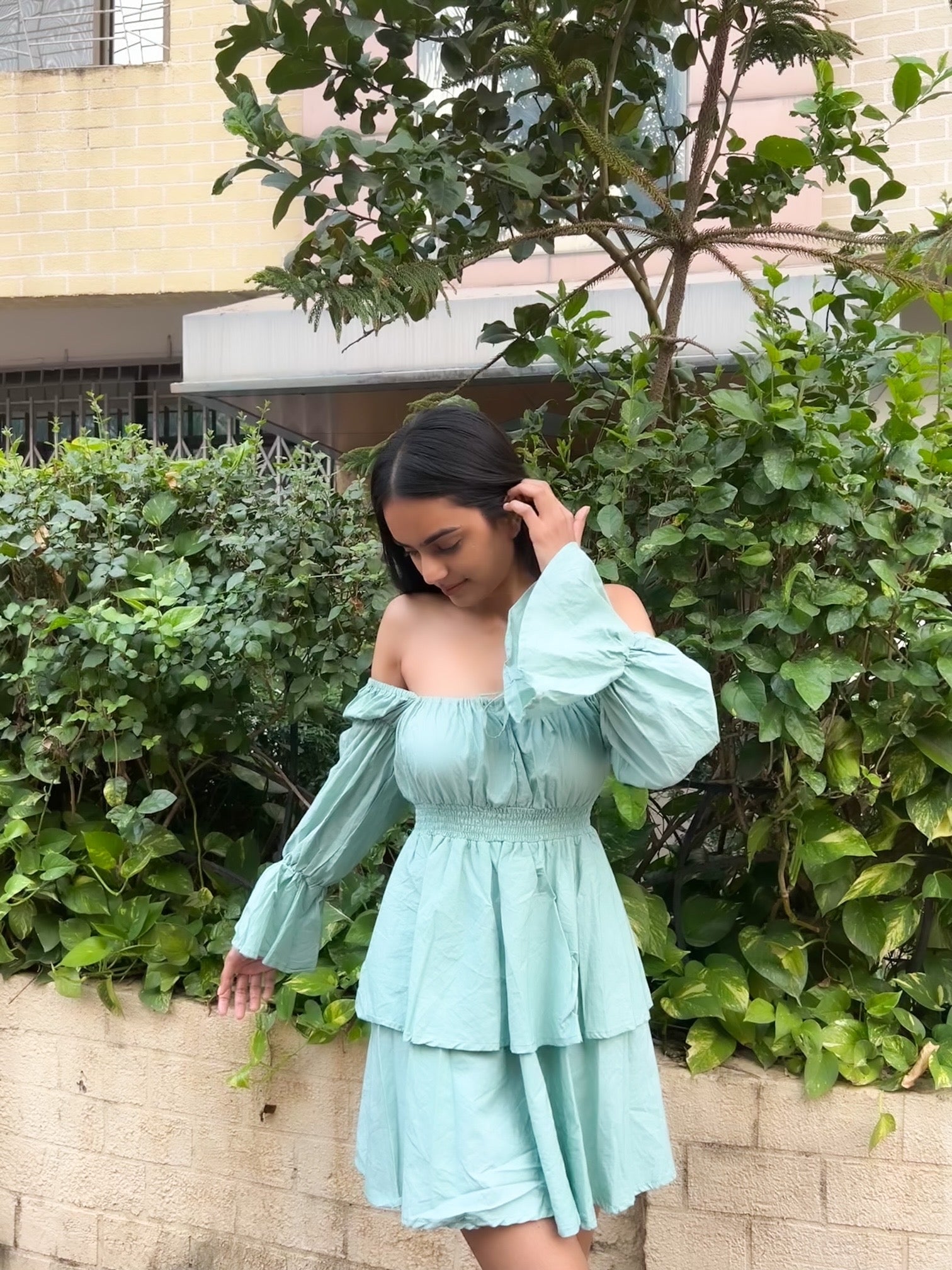 Cindrella Mint Green dress 