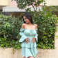 Cindrella Mint Green dress 