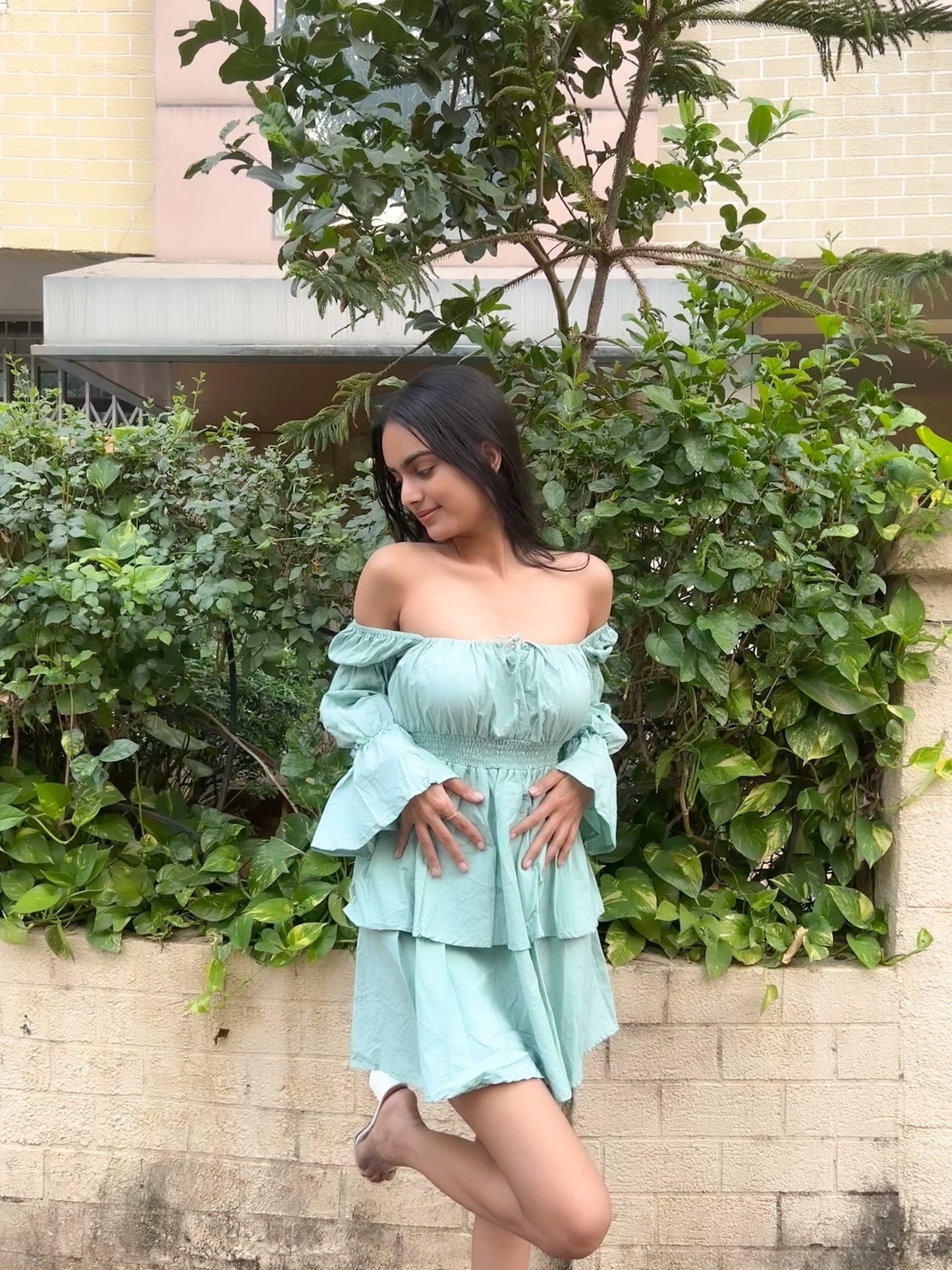 Cindrella Mint Green dress 