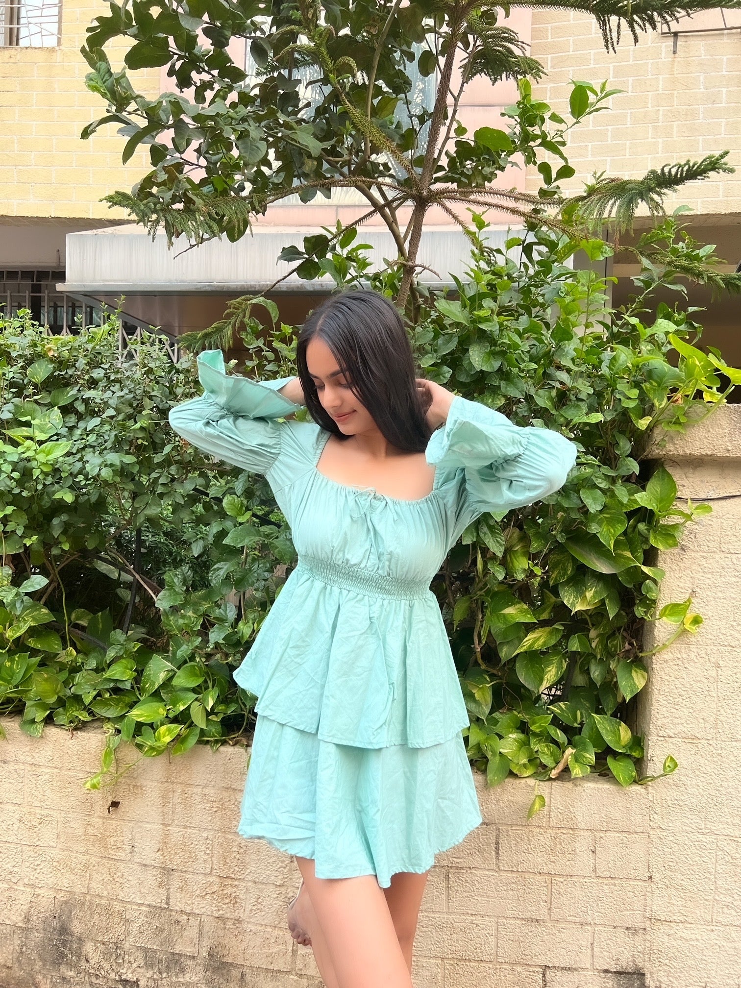 Cindrella Mint Green dress 